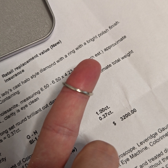 Uneek ring with two bands - Picture 3 of 12